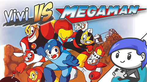🔴BEATING THE FIRST MEGA MAN - Vivi VS Mega Man NES