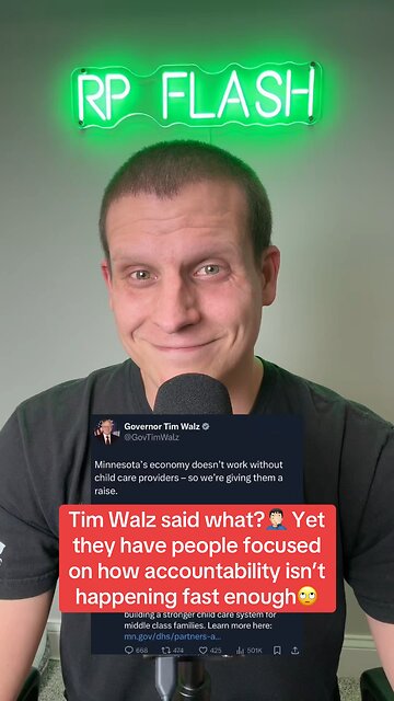 A post from Tim Walz back in 2023 about $316 million to childcare providers is going viral