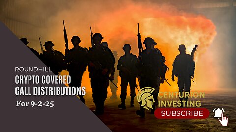 “Weekly Crypto Cashflow with Roundhill for 9-11-25| Bitcoin & Ethereum ETFs”