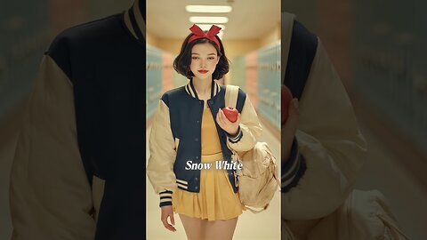 Disney Princesses as High School Girls #disney #princess