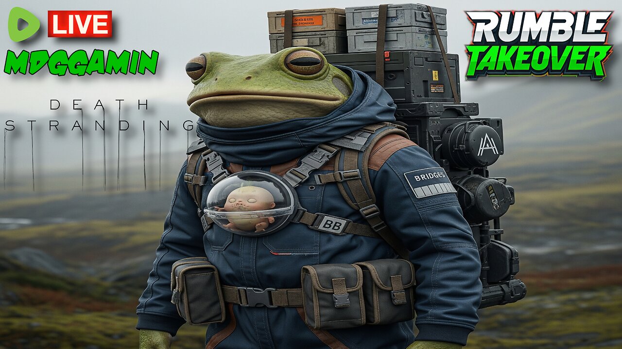 🔴LIVE - Death Stranding - Lets Play Part 1 : Psychic Baby's? - #RumbleTakeover