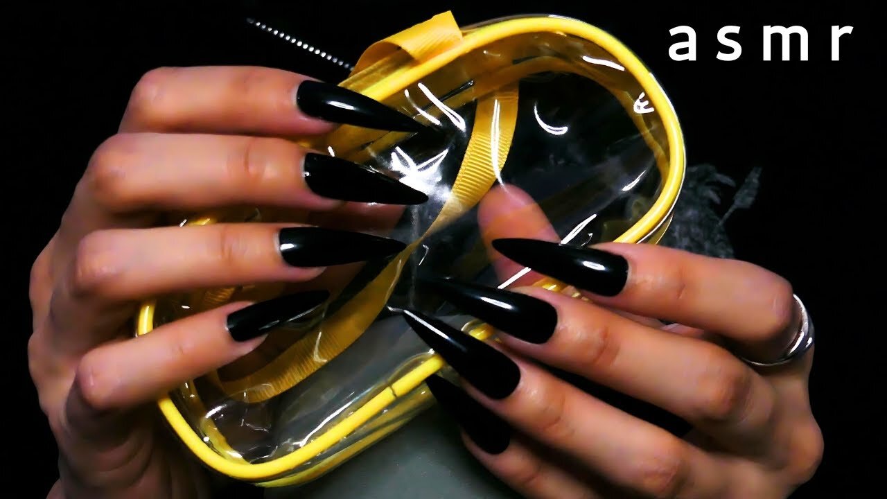 ASMR Tapping Vinyl Things (no talking, no scratching)
