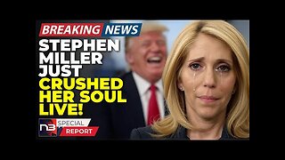 Breaking: Stephen Miller Just Murdered CNN Live—Her Face When He Said This Is Everything