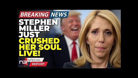 Breaking: Stephen Miller Just Murdered CNN Live—Her Face When He Said This Is Everything