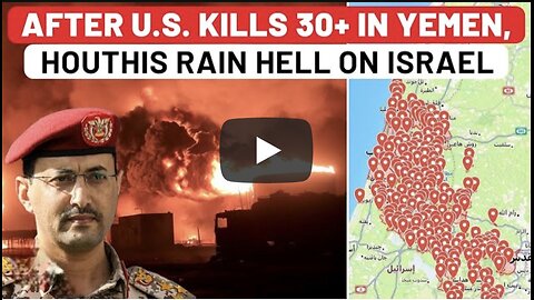 Israel Under Attack: Furious Houthis Take Bloody Revenge After US Airstrikes Kill 30+ in Yemen
