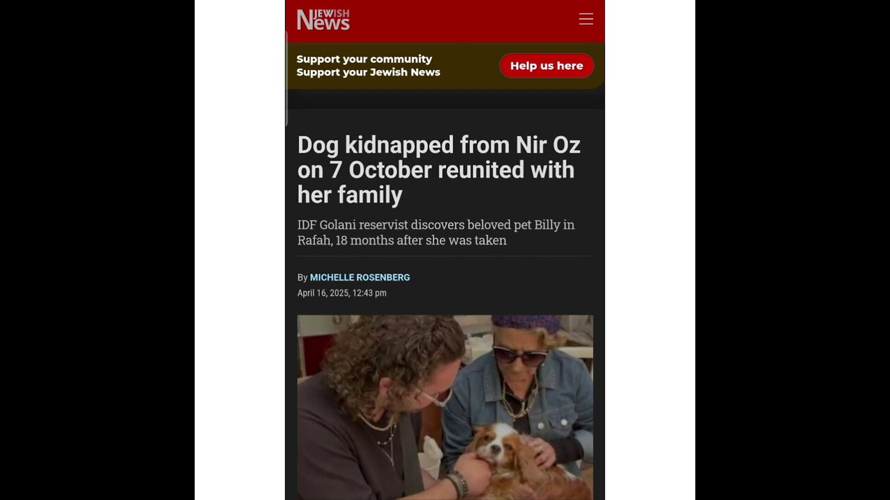 Trump,Putin,UFO'S and Dog Kidnapped by Hamas on the 7th October