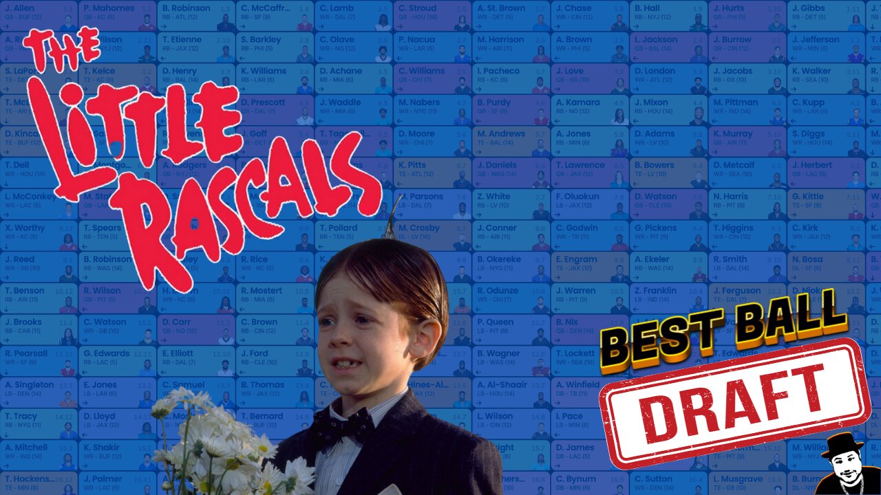 LIVE Fantasy Football Best Ball DRAFT ACTION Starts NOW!