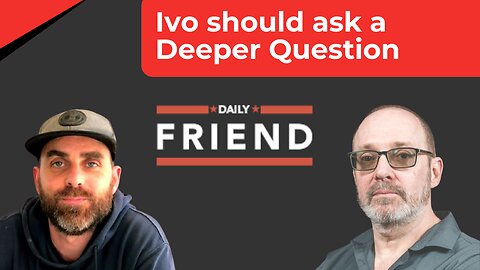 Ivo Vegter Daily Friend Writer should ask a Deeper Question
