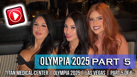 Part 5 Titan Medical 2025 Las Vegas Mr. Olympia Fitness Expo Trip Documentary