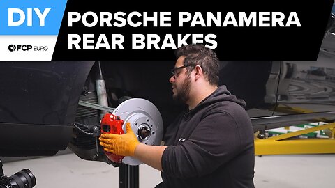 Porsche Panamera Rear Brake Rotor & Pad Replacement DIY (2010-2016 Porsche Panamera 970)