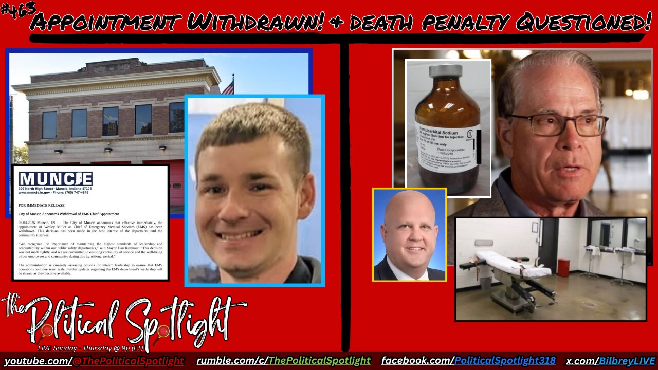 #463 | Appointment Withdrawn! & Death Penalty Questioned! | The Political Spotlight