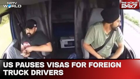 US Visa News | US Pauses Visas For Foreign Truck Drivers After Indian Man's Deadly Crash