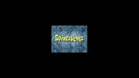 Spongebob Squarepants Spongehenge. Saturday, August 23, 2025