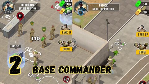 Base Commander Gameplay Part 2 – Army Expansion & Barracks Upgrade! 🏗️🔥