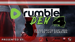 RUMBLE IN THE DEN 4 - Hungry fighters and NFL legend fight for respect