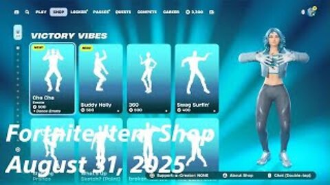 Fortnite Item Shop|August 31, 2025(*New* Emotes)