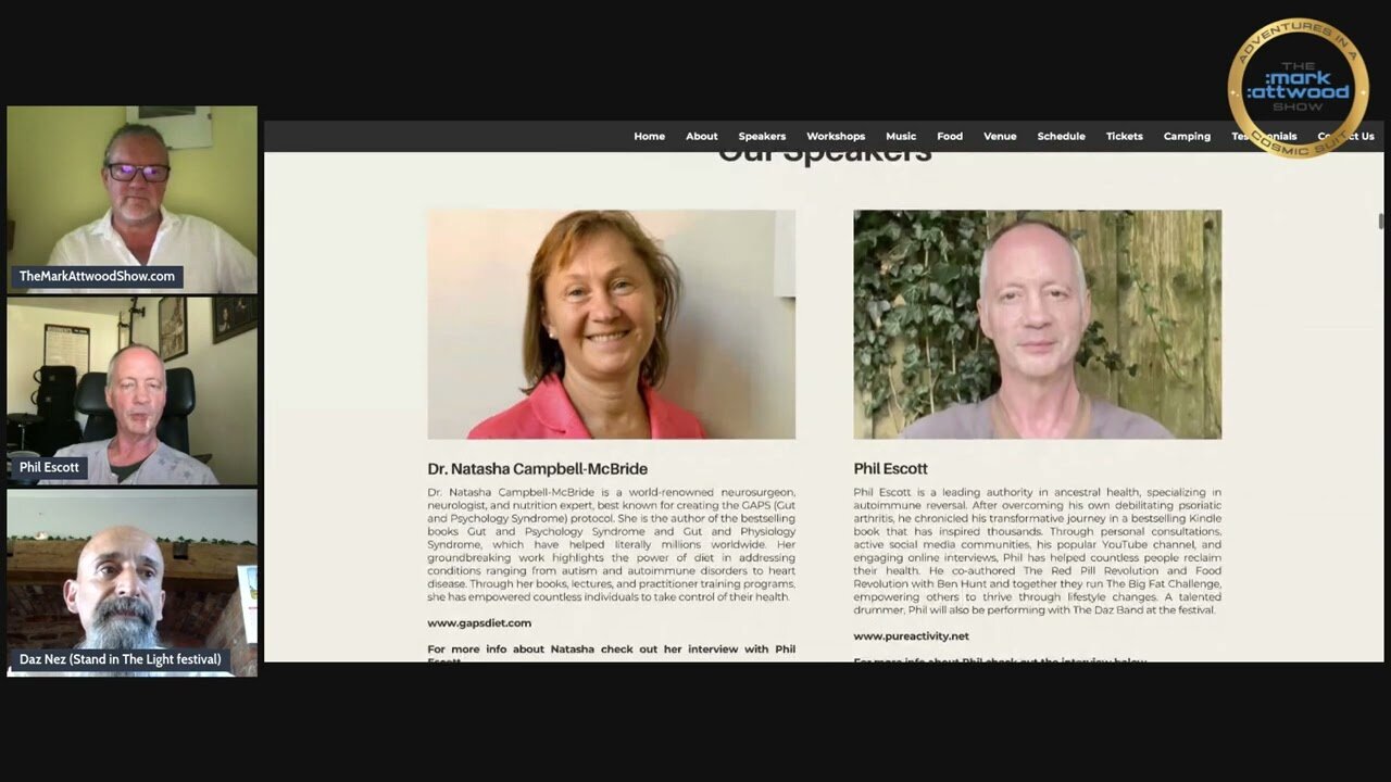 Stand in the Light and Ancestral Healing Festivals with Daz and Phil - 16th May 2025