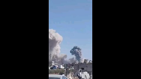 Syria | Reports of ammunition depots exploding near Idlib, northern Syria.