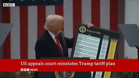US appeals court reinstates Trump tariff plans