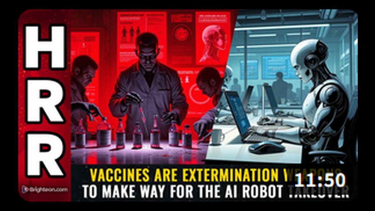 Vaccines are EXTERMINATION WEAPONS to make way for the AI robot takeover