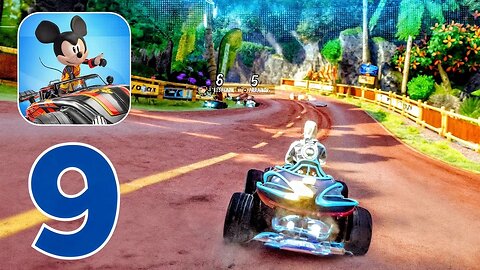 Disney Speedstorm - Gameplay Walkthrough Part 8 - Flynn's SafeHouse 1-5 (iOS, Android)