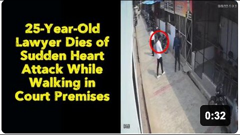 25-Year-Old Lawyer Dies of Sudden Heart Attack While Walking in Court Premises