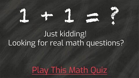 Real Math Questions