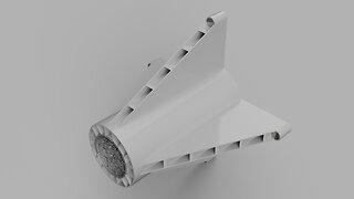 Micro Biplane Batwing Cross Prop Drone-Plane (Support Ribs)