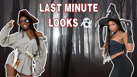 Last Minute HALLOWEEN Costumes You Already Own 👀