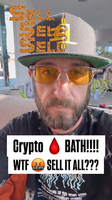 CRYPTO BATH❗ WTF SELL IT ALL???