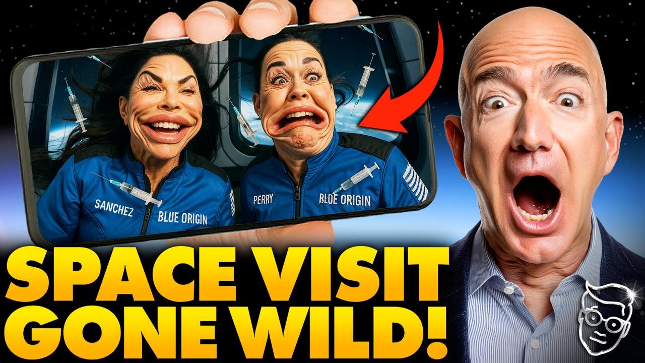 CRINGE: Katy Perry Kisses The Ground After Humiliating 3 Minute Ride on Jeff Bezos 'Dick Rocket' 🚀