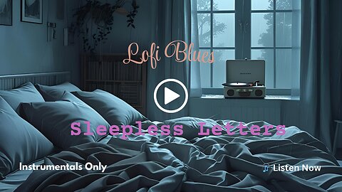LoFi Midnight – Sleepless Letters 🕯️ | Chill Piano Beats for Late Nights