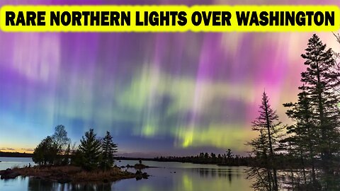 Aurora Borealis Over Washington! Rare Northern Lights with Maps | June 2025 Solar Storm | newsdrift