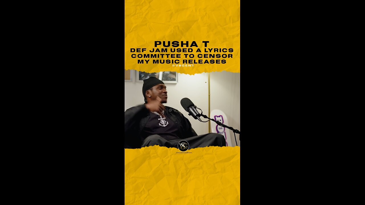@kingpush #Defjam used a lyrics committee to censor my music releases