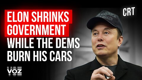 Elon shrinks government while the Dems burn his cars - Episode 10