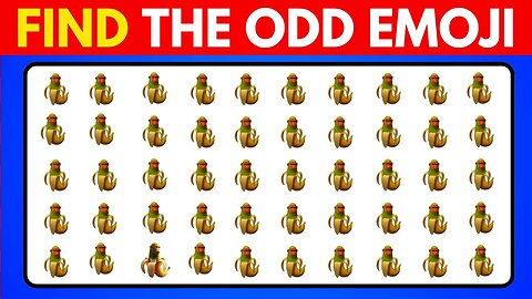 Find the ODD One Out - BRAINROT Challenge 🤯 |Emoji Memes Challenge