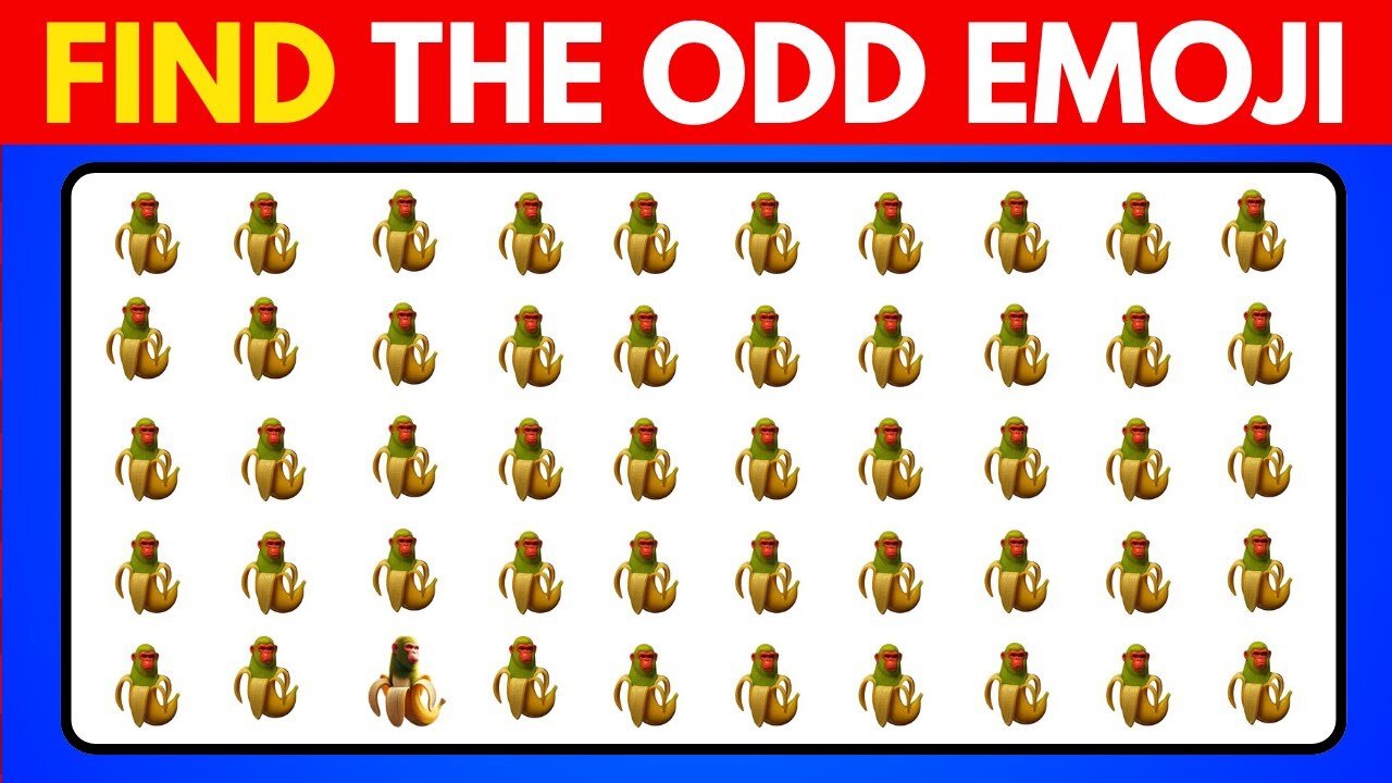 Find the ODD One Out - BRAINROT Challenge 🤯 |Emoji Memes Challenge