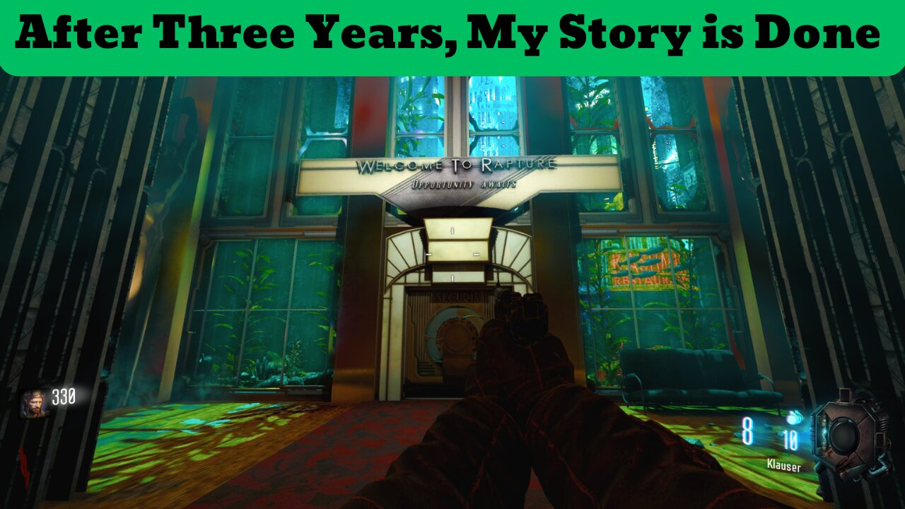 After Three Years, My Story is Done