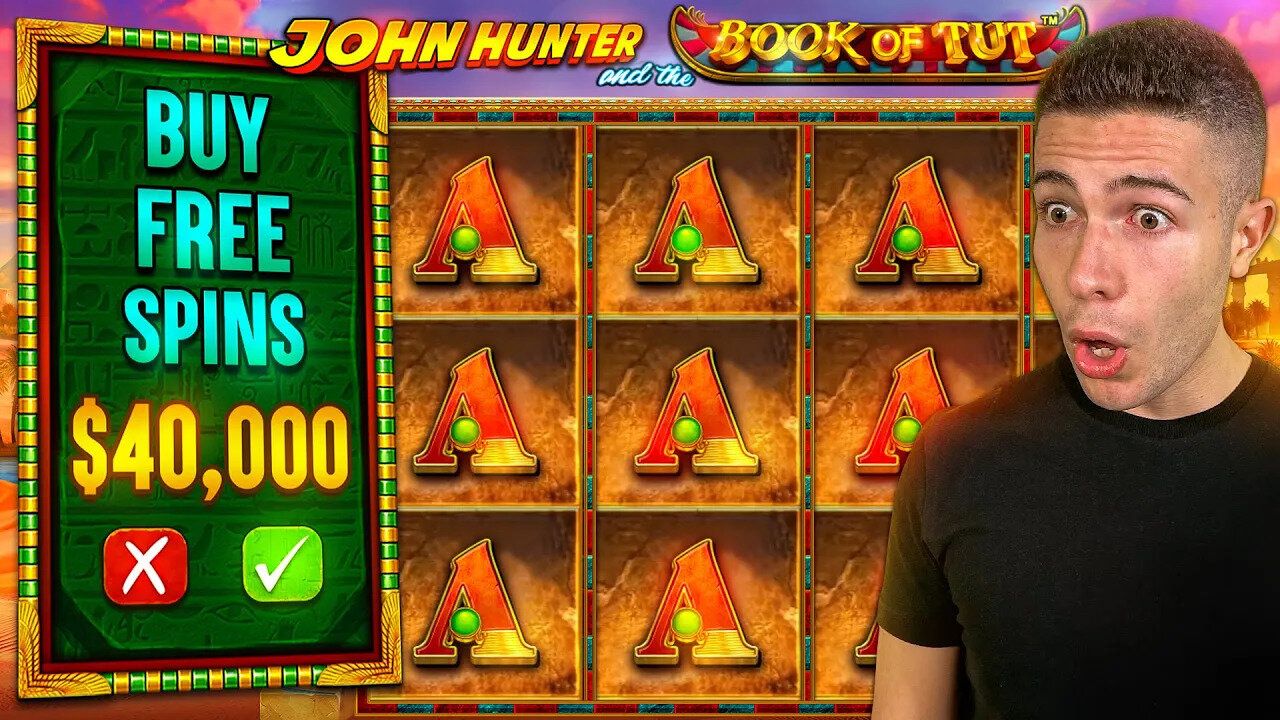 $40,000 Bonus Buy on BOOK OF TUT 🧭 (40K Bonus Buy Series #12)