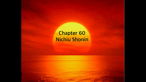 Chapter 60 Nichiu Shonin