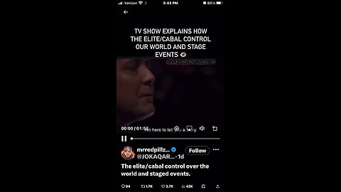 If you haven’t watched The Black List series you should, it’s about the Cabal