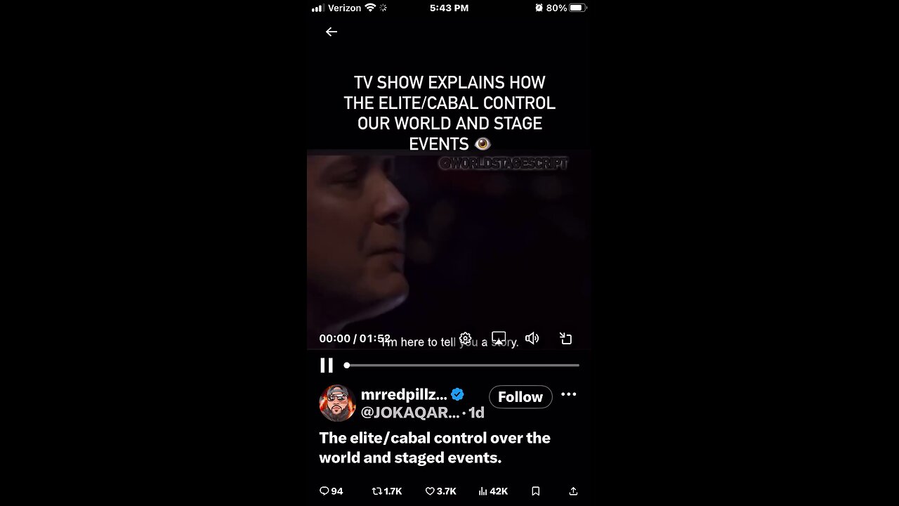 If you haven’t watched The Black List series you should, it’s about the Cabal