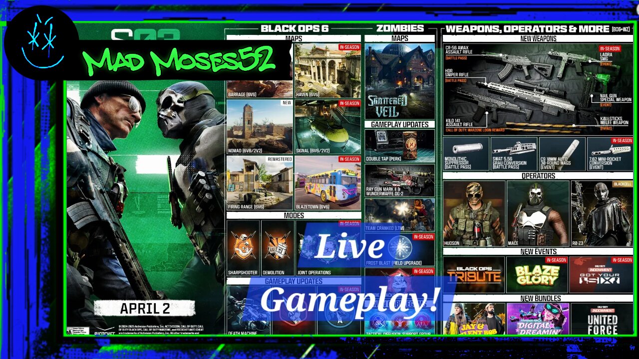 SEASON 3 BLACK OPS 6 NEW MAPS NEW MODES NEW WEAPONS!