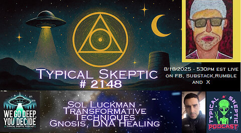 🎙 TSP #2148 – Sol Luckman | Transformative Techniques, Energy Healing & the Hero’s Journey