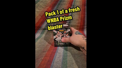 Pack 1 of a 2024-25 WNBA Prizm blaster