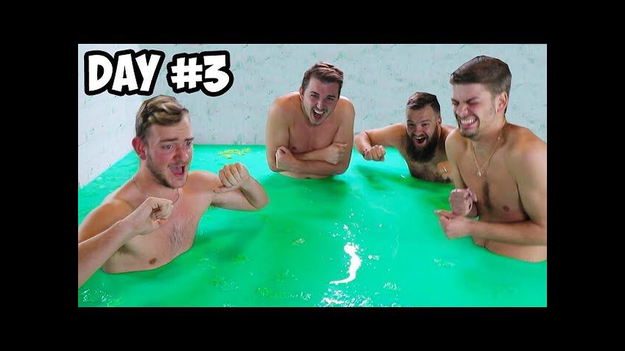 Last To Leave Slime Pit Wins $20,000 - Challenge