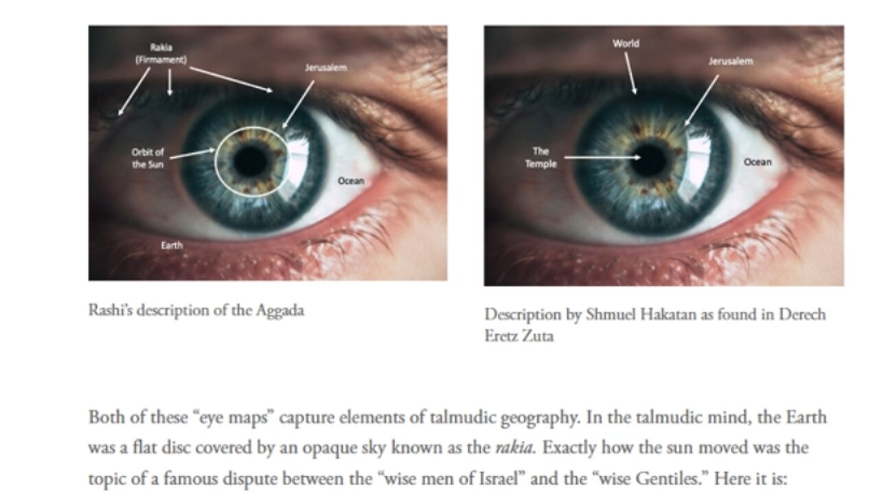 A MASONIC FLATTARD EXPLAINS THE ALL SEEING EYE OF THE TALMUDIC JEWS