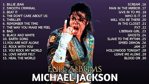 Greatest Hits of Michael Jackson Playlist🎉Michael Jackson's Legendary Songs That Live Forever