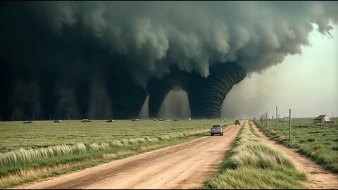 USA NOW! 4-Inch Hail and 15 Tornadoes Rip Through the Plains — Catastrophic Damage