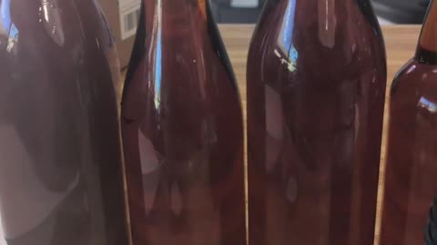 Carmel Coffee mead is officially bottled! ☕